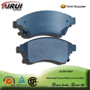 SEMI-METALLIC CAR BRAKE PAD FOR Chevrolet Cruze Rotors Front 2011